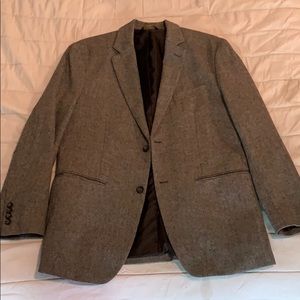 Gray sport coat